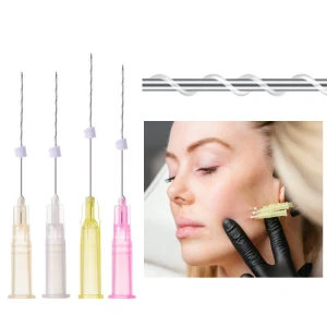 Pcl face lifting mono screw thread 26G 27G 29G 30G pcl thread