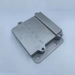 Aluminum casted auto part fine bead blasting