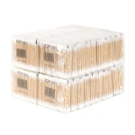 Cotton Buds China Bulk Wholesale Price Custom Logo Q Tips Eco Friendly Cosmetic Cotton Swab Stick Wooden Bamboo Cotton