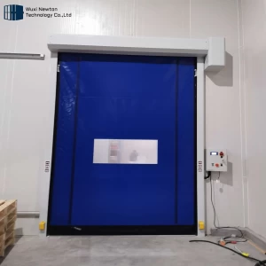 Zipper Type Self Repairing High Speed PVC Door for Warehouse