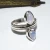 Import Moon Stone Lady's Ring | 925 Silver Jewelry Manufacturing | 925 Ring Manufacturing from China