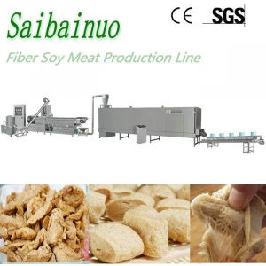 Textured Soya Protein Soy Nuggets Chunks Making Machine