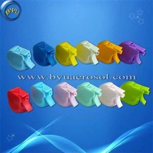 Wholesale Manufacturer Cosmetic Perfume Liquid Water Plastic Rubber Trigger Spray Cap BYU GROUP