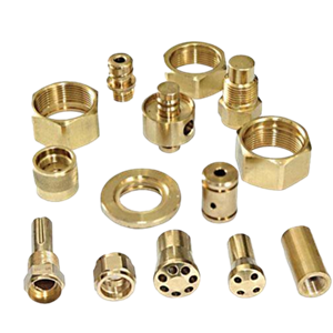 Customized Brass Machining Nuts Screws Connections CNC Machinery Parts Brass Fittings