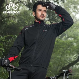 INBIKE Sport Winter Men Windproof Breathable Thermal Warm Waterproof MTB Bike Cycling Jacket fengchi