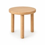 Japandi & Scandinavian Wooden Side Table OEM Supplier from Vietnam