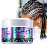 Private Label 250g Hair Braiding Gel Super Strong Hold Anti Itch Moisturizing Braid Styling Gel Long Lasting No Flake f