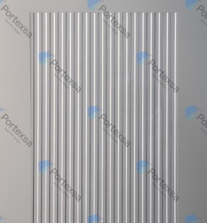 Ribbed Clear Curtain Strip