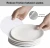 Import Soft White Felt Plate Dividers, 3 Sizes Round china Dish Storage Protectors Pads for Packing Stacking moving Cookware. from China