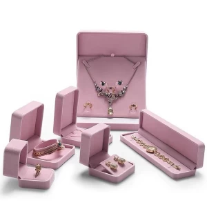 Gorgeous Pink Velvet Jewelry Packaging Boxes for Every Occasion