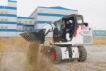 Swing loader