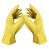 Reuseable durable labor safety protection work leather gloves