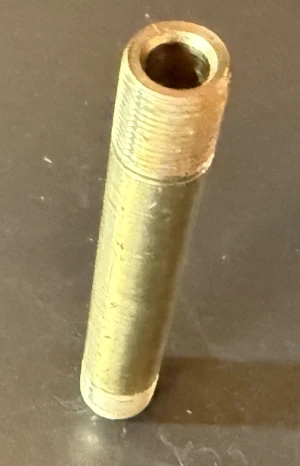 Threaded tube