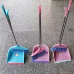 Cheap Kitchen Broom Stick and Dust Pan Long Handle Folding Brooms Dustpans Plastic Broom and Dustpan Set