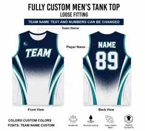 Custom Sublimated Running Tank Top for Men and Women