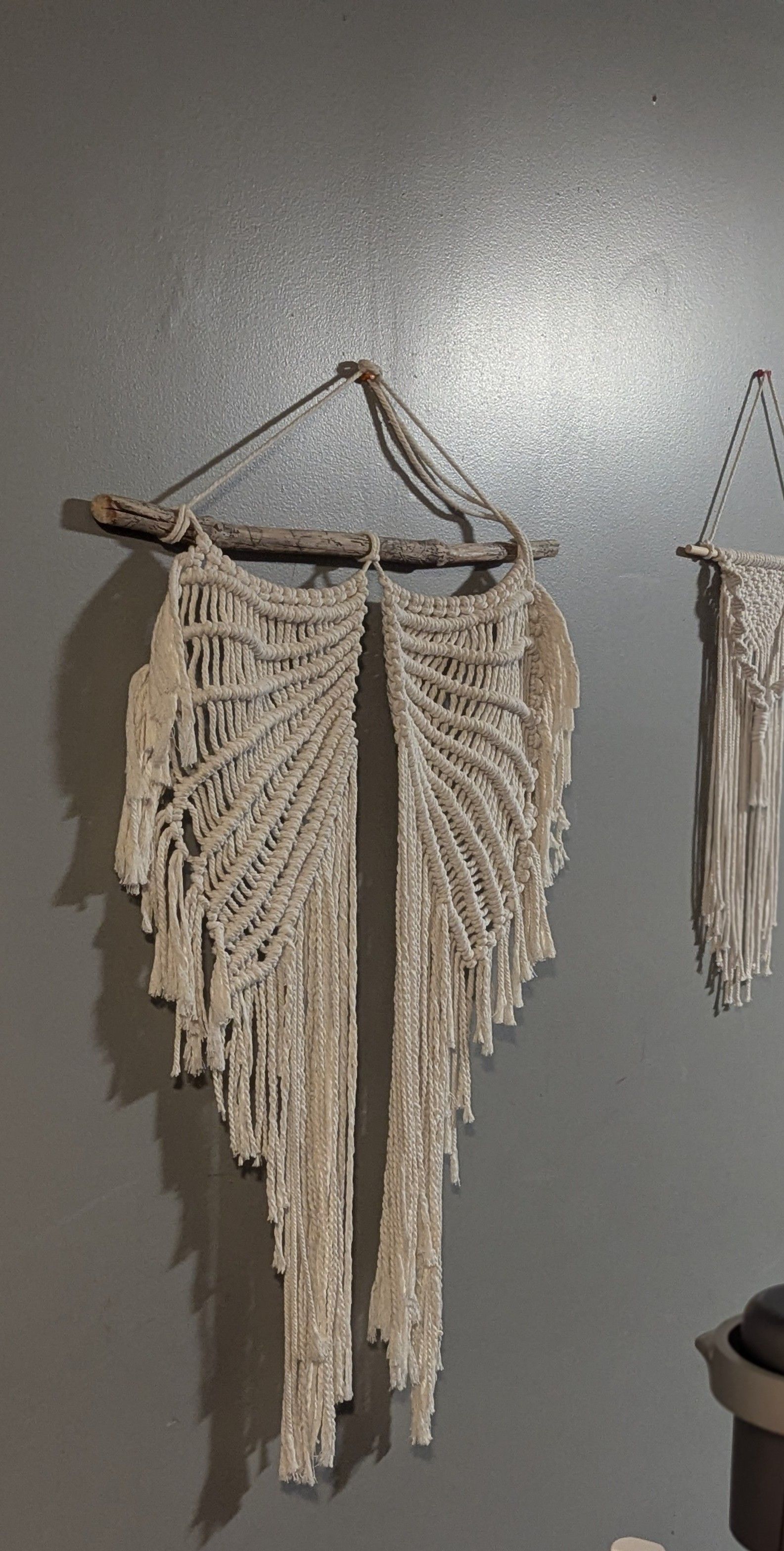 Buy Macrame Angel Wings from Modern Fiberworks, USA | Tradewheel.com