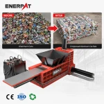 Industrial Triple Compression Metal Baler Machine for High Density Scrap Metal Baling