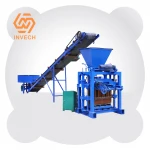 Iv4-35 Small Semi Automatic Machine Solid Paver Brick Making Machine For Building Road Machinery