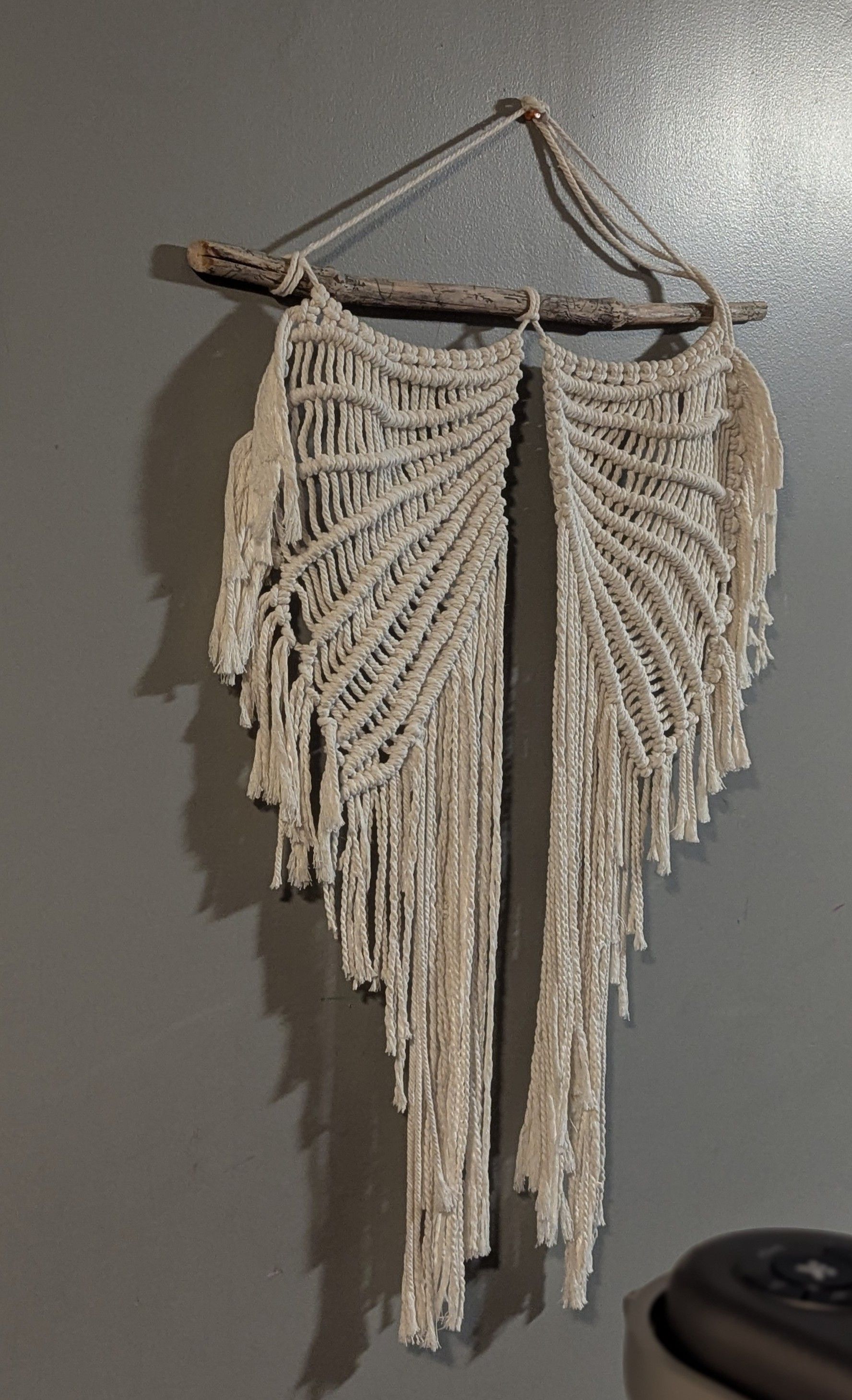 Buy Macrame Angel Wings from Modern Fiberworks, USA | Tradewheel.com