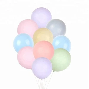 10 Inch Colorful Candy macaron latex balloon for Birthday /Wedding Party Decorations
