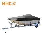 10+ years factory SGS BSCI Certificate square bow center console boat cover