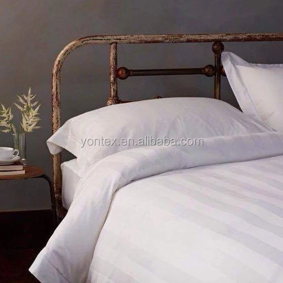 100% cotton linen hotel bed sheet set sale