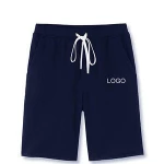 100% Cotton MAROON Color Cotton Men Gym Fitness Running Shorts WITH CUSTOM LOGO
