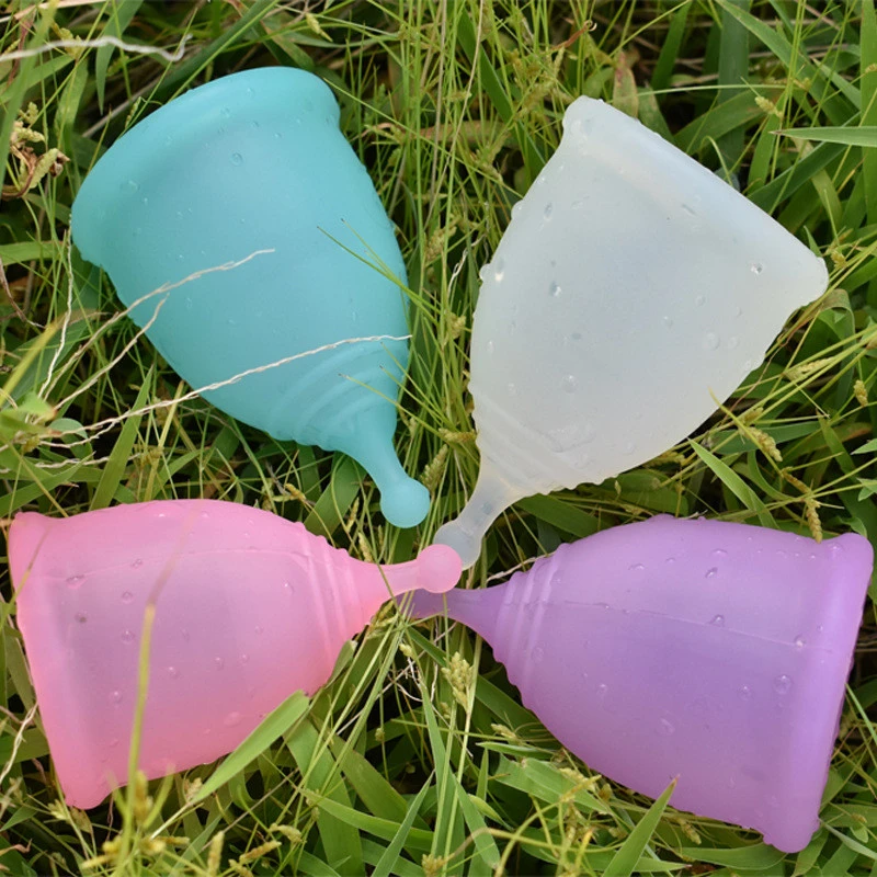 100% Medical Reusable Silicone Menstrual Cup Lady Period Menstrual Cups Manufacturer