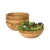 Import 100% natural round salad bowl bamboo wooden bowl from China