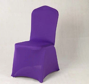 100% Polyester Banquet And Wedding Used Spandex Chair Covers