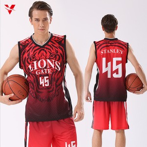 100% Polyester Basketball Uniforms OEM Design Cheap Throwback Sublimated Basketball Jersey Customize Basketball Wear