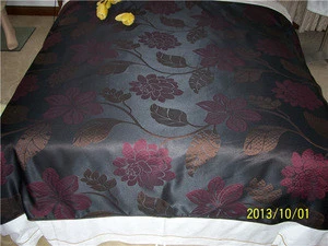 100% Polyester High Grade Jacquard Fabric Decoration Used Hotel Bedspread