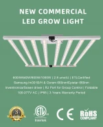 1000 watt cheap samsung lm301 uv ir 10bar flexible indoor growing system 6 ft 5x10 cob led grow lights
