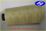 1000D, 2ply, water proof aramid fiber twisted sewing thread for bullet proof vest