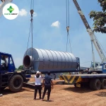 10T Waste Used Plastic Bags To Fuel Oil As Heating Materials Without Emission