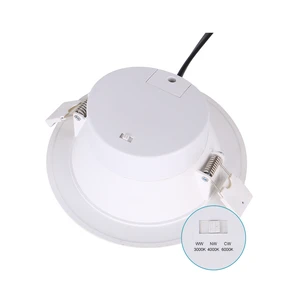 10w recessed dimmable led ceiling downlight CCT adjustable led recessed dimmable down light