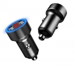 12-24V Cigarette Socket Lighter 2 Port QC3.0  Fast Charger Power Adapter Dual Usb Car Charger