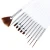 Import 12 pcs / set White Professional Nail Brushes Art Gel Nail Brush UV Gel Brush Design Pen Drawing Brush Tools from China