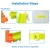 Import 12 pcs/set water toys Mini Soft Floating Rubber Duck swimming pool floats Animal Toy Bathroom Slide Funny Gift For Baby Kids from China