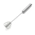 Import 12" Silver Metal Wire Stainless Steel Hand Egg Tools Semi Automatic Egg Beater Magic Whisk from China