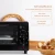Import 12l Toaster Oven With Hot Plate Portable Large Table Benchtop Home Baking Oven from China