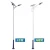 Import 12volt 9m 120w separate solar lighting system semi integrated solar street light with solar panel from China