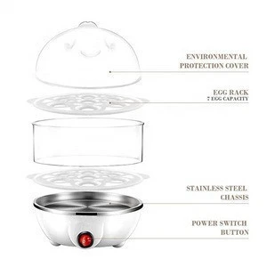 14 Egg Capacity Electric Egg Cooker Steamer Professional Egg Boiler