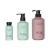 Import 150ml 200ml Cosmetic Green Plastic Bottle with for Lotion Pump for Personal Care Package from China