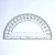 Import 15cm 6 inch iches plastic protractor from China