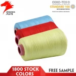 1800 Stock colors for polyester sewing thread 402 4000yards no fluff