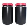 1L 36oz HDPE wide mouth plastic jar for powder or liquid packing