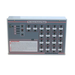 2-18 Zone Fire Alarm System Control Panel with Stable Performance