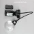 Import 2 Led 5X Magnifier Clip-On Glass Magnifying Desk Lamp For Reading from China