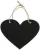 Import 2 Pcs String Signs Hanging Wooden Blackboard Erasable Message Chalkboard from China